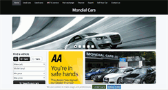 Desktop Screenshot of mondialcars.co.uk